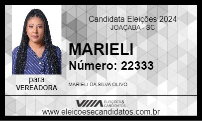 Candidato MARIELI 2024 - JOAÇABA - Eleições