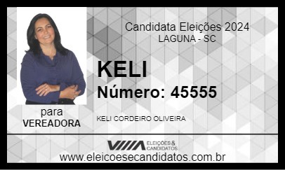 Candidato KELI 2024 - LAGUNA - Eleições