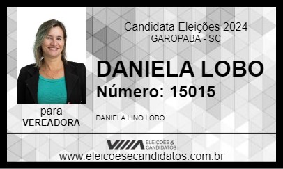 Candidato DANIELA LOBO 2024 - GAROPABA - Eleições