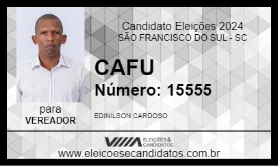 Candidato CAFU 2024 - SÃO FRANCISCO DO SUL - Eleições