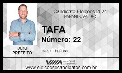 Candidato TAFA 2024 - PAPANDUVA - Eleições