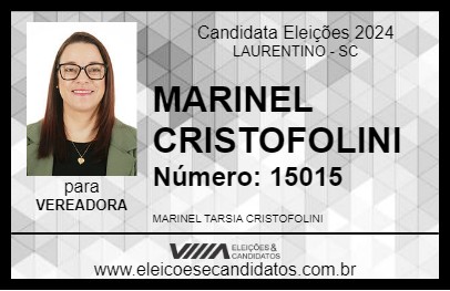 Candidato MARINEL CRISTOFOLINI 2024 - LAURENTINO - Eleições