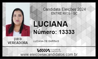 Candidato LUCIANA 2024 - ENTRE RIOS - Eleições