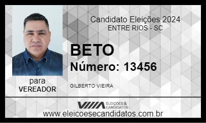 Candidato BETO 2024 - ENTRE RIOS - Eleições