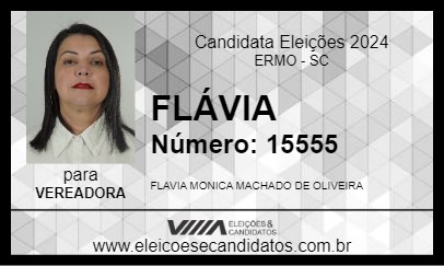 Candidato FLÁVIA 2024 - ERMO - Eleições