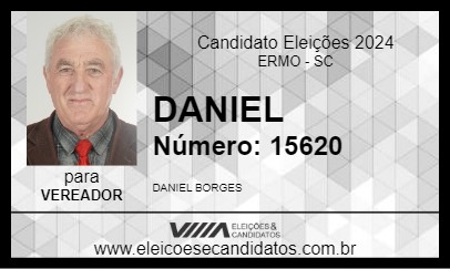 Candidato DANIEL 2024 - ERMO - Eleições