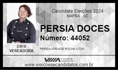 Candidato PERSIA DOCES 2024 - MAFRA - Eleições