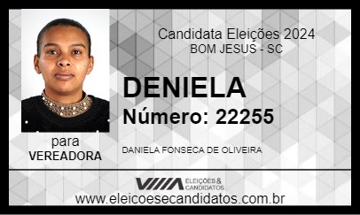 Candidato DANIELA 2024 - BOM JESUS - Eleições