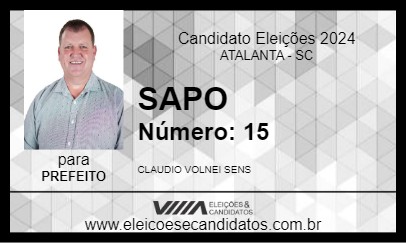 Candidato SAPO 2024 - ATALANTA - Eleições