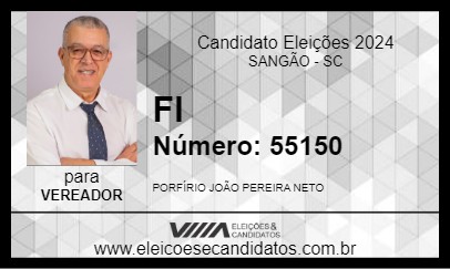 Candidato FI 2024 - SANGÃO - Eleições