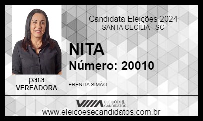 Candidato NITA 2024 - SANTA CECÍLIA - Eleições