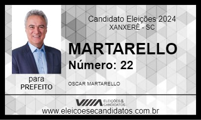 Candidato MARTARELLO 2024 - XANXERÊ - Eleições