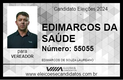 Candidato EDIMARCOS DA SAÚDE 2024 - JAGUARUNA - Eleições