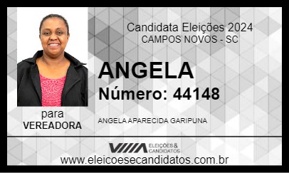 Candidato ANGELA 2024 - CAMPOS NOVOS - Eleições