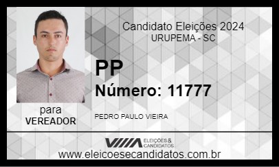 Candidato PP 2024 - URUPEMA - Eleições