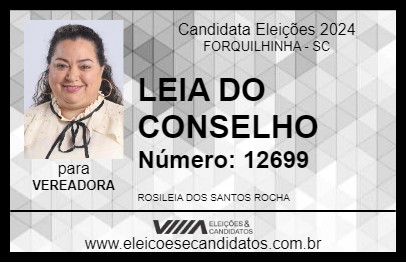 Candidato LEIA 2024 - FORQUILHINHA - Eleições