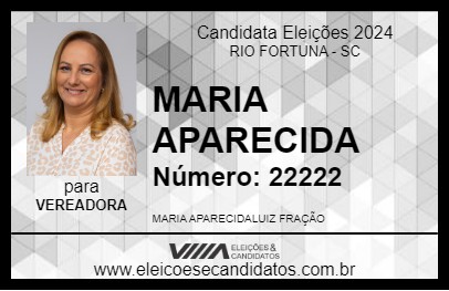 Candidato CIDA 2024 - RIO FORTUNA - Eleições