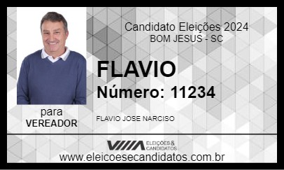 Candidato FLAVIO 2024 - BOM JESUS - Eleições