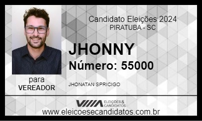 Candidato JHONNY 2024 - PIRATUBA - Eleições