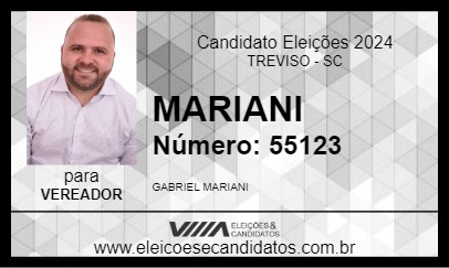 Candidato MARIANI  2024 - TREVISO - Eleições