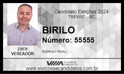 Candidato BIRILO 2024 - TREVISO - Eleições