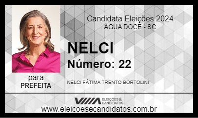 Candidato NELCI 2024 - ÁGUA DOCE - Eleições