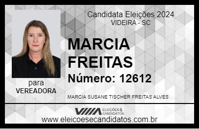 Candidato MARCIA FREITAS 2024 - VIDEIRA - Eleições