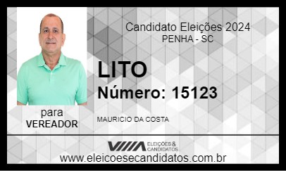 Candidato LITO 2024 - PENHA - Eleições