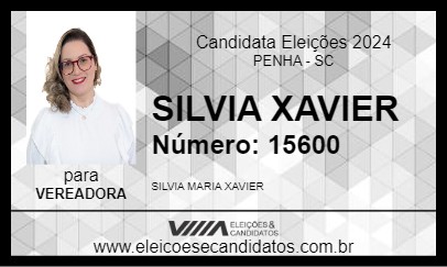 Candidato SILVIA XAVIER 2024 - PENHA - Eleições