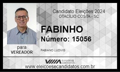 Candidato FABINHO 2024 - OTACÍLIO COSTA - Eleições