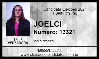 Candidato JOELCI 2024 - TIGRINHOS - Eleições