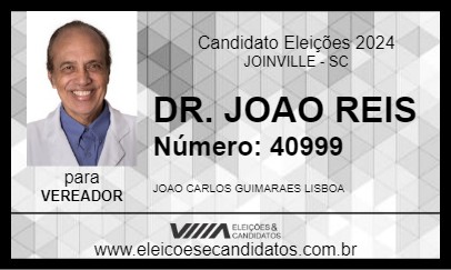 Candidato DR. JOAO REIS 2024 - JOINVILLE - Eleições