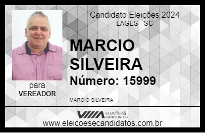 Candidato MARCIO SILVEIRA 2024 - LAGES - Eleições