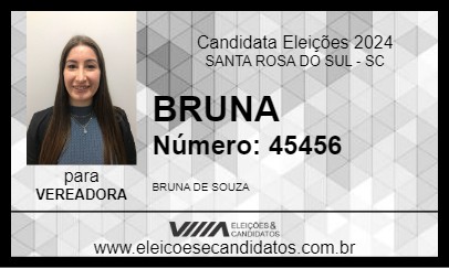 Candidato BRUNA 2024 - SANTA ROSA DO SUL - Eleições