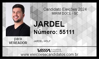 Candidato JARDEL 2024 - MIRIM DOCE - Eleições