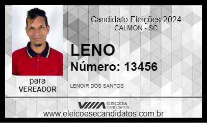 Candidato LENO 2024 - CALMON - Eleições