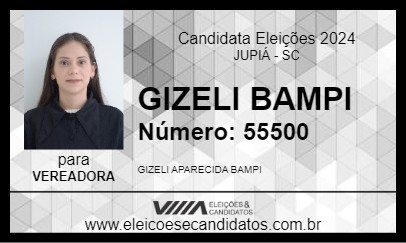 Candidato GIZELI BAMPI 2024 - JUPIÁ - Eleições