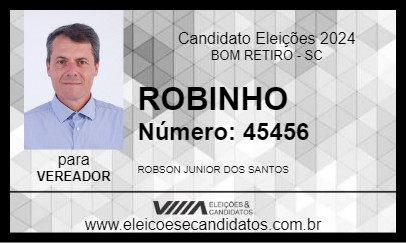 Candidato ROBINHO 2024 - BOM RETIRO - Eleições