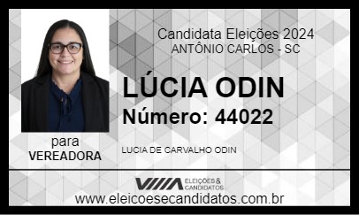 Candidato LÚCIA ODIN 2024 - ANTÔNIO CARLOS - Eleições