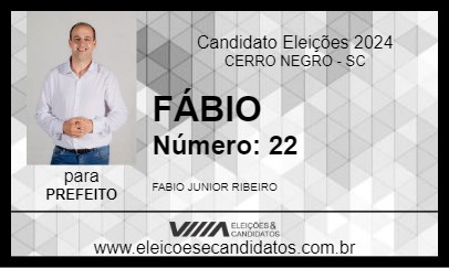 Candidato FÁBIO 2024 - CERRO NEGRO - Eleições