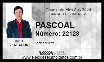 Candidato PASCOAL 2024 - SANTA TEREZINHA - Eleições