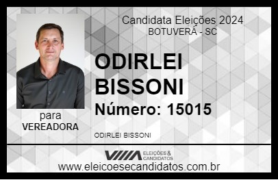 Candidato ODIRLEI 2024 - BOTUVERÁ - Eleições