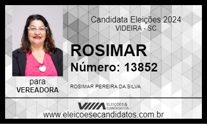 Candidato ROSIMAR 2024 - VIDEIRA - Eleições