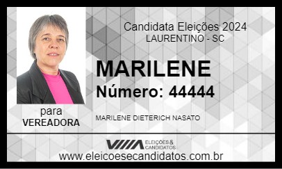 Candidato MARILENE 2024 - LAURENTINO - Eleições