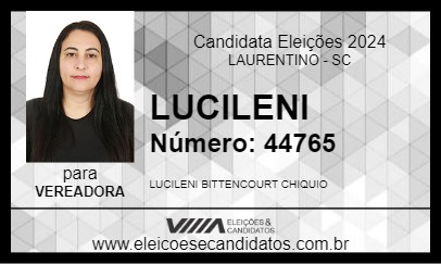 Candidato LUCILENI 2024 - LAURENTINO - Eleições