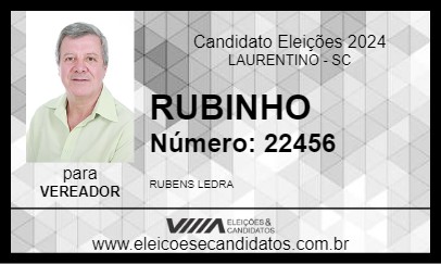 Candidato RUBINHO 2024 - LAURENTINO - Eleições