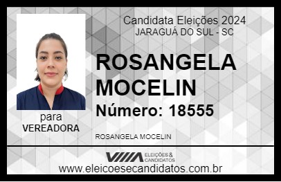 Candidato ROSANGELA MOCELIN 2024 - JARAGUÁ DO SUL - Eleições