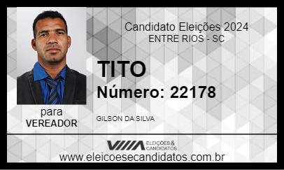 Candidato TITO 2024 - ENTRE RIOS - Eleições