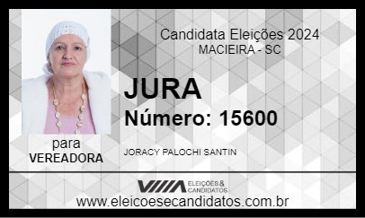 Candidato JURA 2024 - MACIEIRA - Eleições