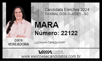 Candidato MARA 2024 - FAXINAL DOS GUEDES - Eleições